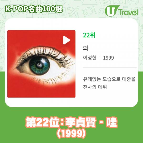 歷代經典K-Pop名曲100選名單出爐 「K-POP名曲100選」29. 水晶男孩 - Couple (1998)