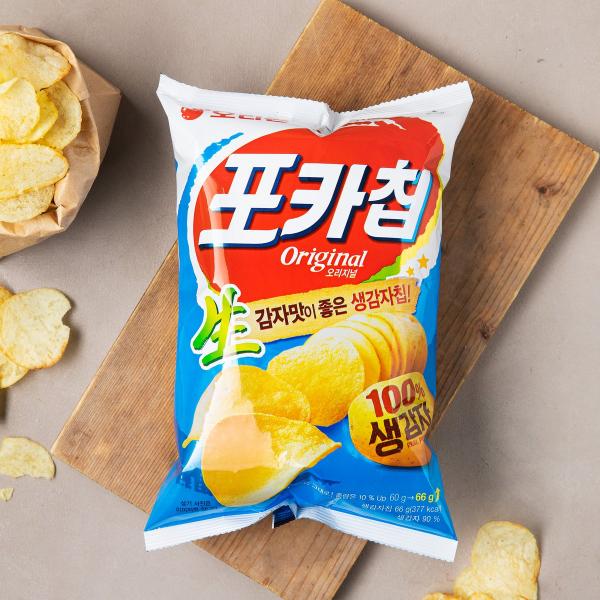 韓國超市零食手信推介！emart零食銷售20大排名  ORION 原味薯片 / 오리온 포카칩 오리지널