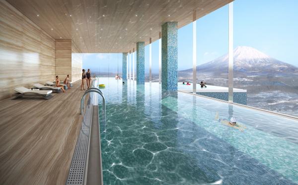 二世古滑雪度假酒店2023年開幕 空中泳池、露天溫泉歎羊蹄山景色