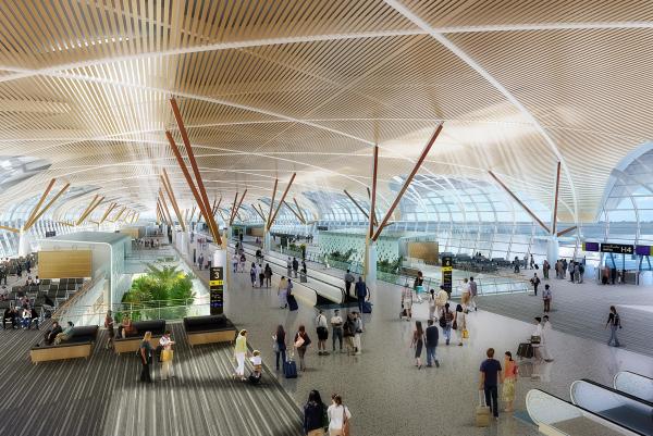 曼谷蘇萬那普國際機場增建客運大樓 預計2022年啟用！裝潢設計揉合傳統泰國文化