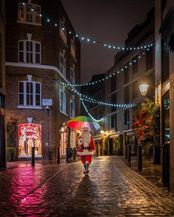 倫敦5大聖誕燈飾景點 攝政街天使燈飾/牛津街/柯芬園