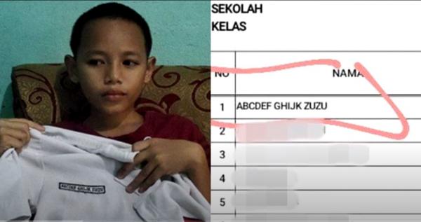 印尼男童名叫「ABCDEFGHIJK」意外爆紅 父親花6年起名 解釋怪名背後寄予厚望