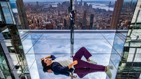 紐約全新觀景台SummitOV 離地1100呎天空之鏡/全透明電梯/多感官高空體驗