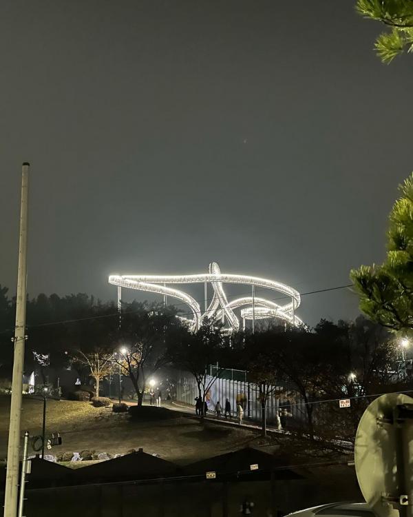 韓國慶尚北道浦項新景點Space Walk 717級天空步道、外型似足過山車！