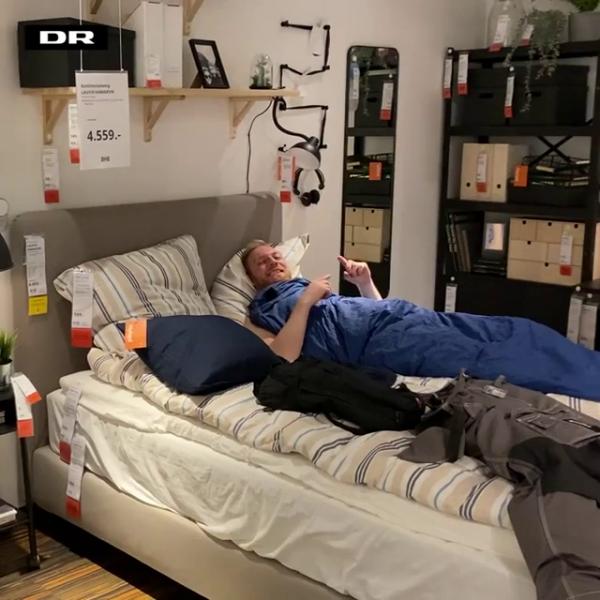 暴風雪吹襲丹麥癱瘓交通 IKEA變避難所收留客人員工過夜