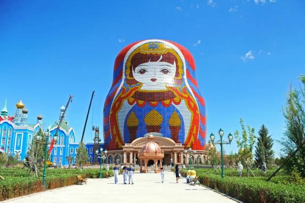 網民票選第4位：內蒙古滿洲里套娃酒店