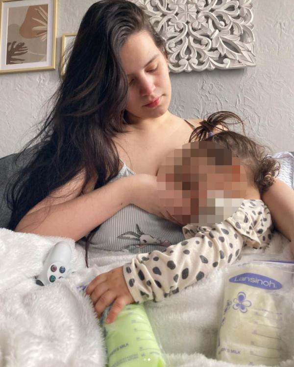 哺乳媽媽確診後驚見人奶變綠色 專家解釋一個原因 強調無發現母乳播毒