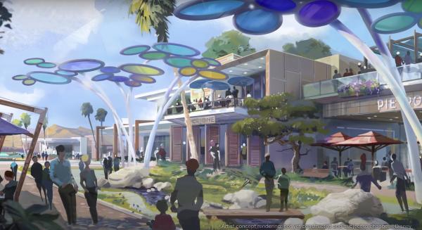 迪士尼踩過界發展住宅區項目 夢幻社區涵蓋購物、食肆、酒店