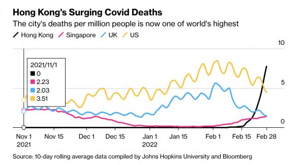 香港新冠肺炎死亡率全球最高 專家指明一原因導致如今局面