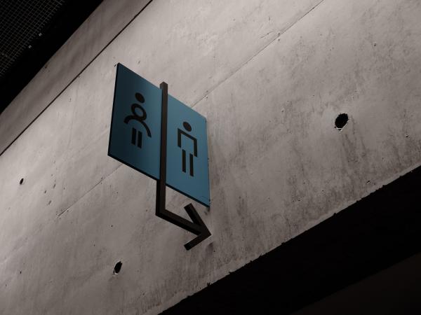 網民遊荷蘭被廁所標誌考起 門貼「H」、「D」分不清男女掀熱議