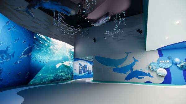 基隆最新潮境智能海洋館結合沉浸式體驗仿如置身海底世界！ 7米高大魚缸、live同步投射海灣生態、VR互動裝置