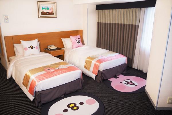 P助與兔兔主題房登陸東京新大谷酒店 每日限定2間、人均70送公仔+Tote Bag超可愛！