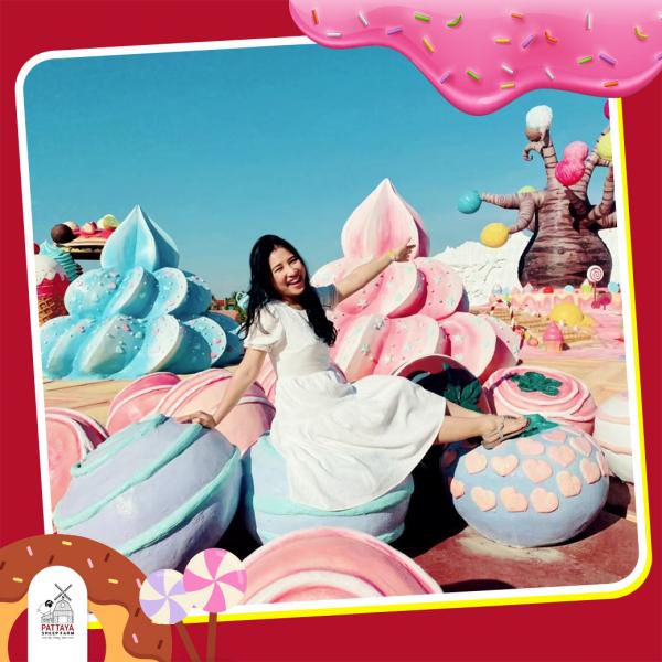 泰國全新糖果樂園打卡必去！ 超夢幻巨型糖果神還原Candy Crush世界