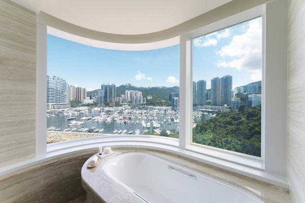 記者率先直擊香港富麗敦海洋公園酒店 全部海景房＋獨立泳池套房+酒店設施