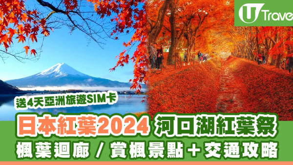 日本紅葉2024│河口湖紅葉祭 楓葉迴廊／賞楓景點＋交通攻略