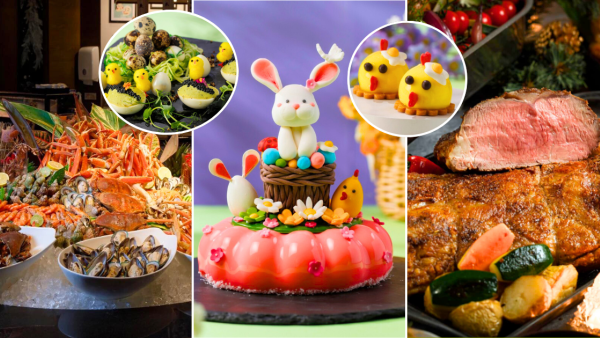 海洋公園萬豪酒店自助餐買一送一優惠！任食蟹腳／清蒸龍蝦／復活節限定美食