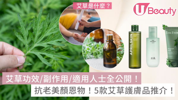 艾草功效/副作用/適用人士全公開！抗老美顏恩物！5款艾草護膚品推介！