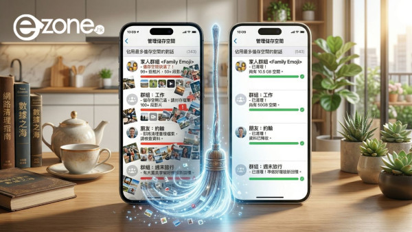 WhatsApp 爆容量救星？iPhone／Android 1 招刪廢影片　慳返幾十 GB 寶貴空間