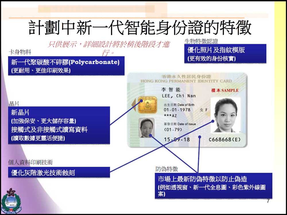 新一代智能身份證必知 7 件事明年 5 月起換證影新相 ezone hk 科技焦點 科技 d170528
