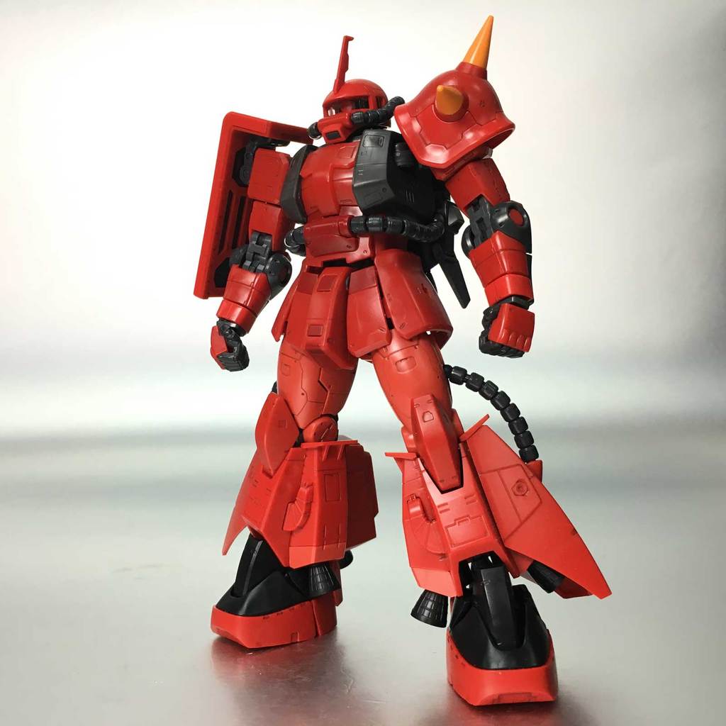 RG紅色閃電渣古II【素組】 巨人火箭砲．新推進器設計 | ezone