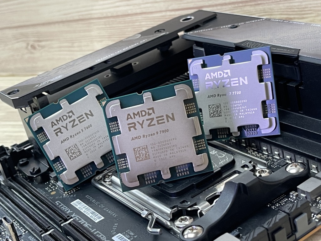 AMD Ryzen 9 7900‧Ryzen 7 7700‧Ryzen 5 7600 實測！65W TDP 省電‧Zen