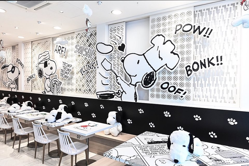 新加坡期間限定Snoopy主題Cafe 得意造型餐點、有Snoopy陪你用餐! | U Travel