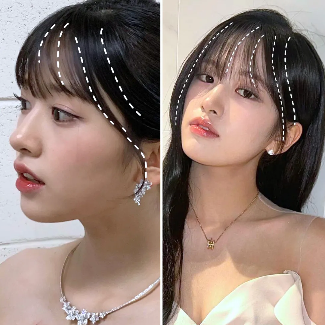 瀏海髮型｜30款造型附臉型測試 瘦臉/減齡/高額適合法式或八字瀏海？