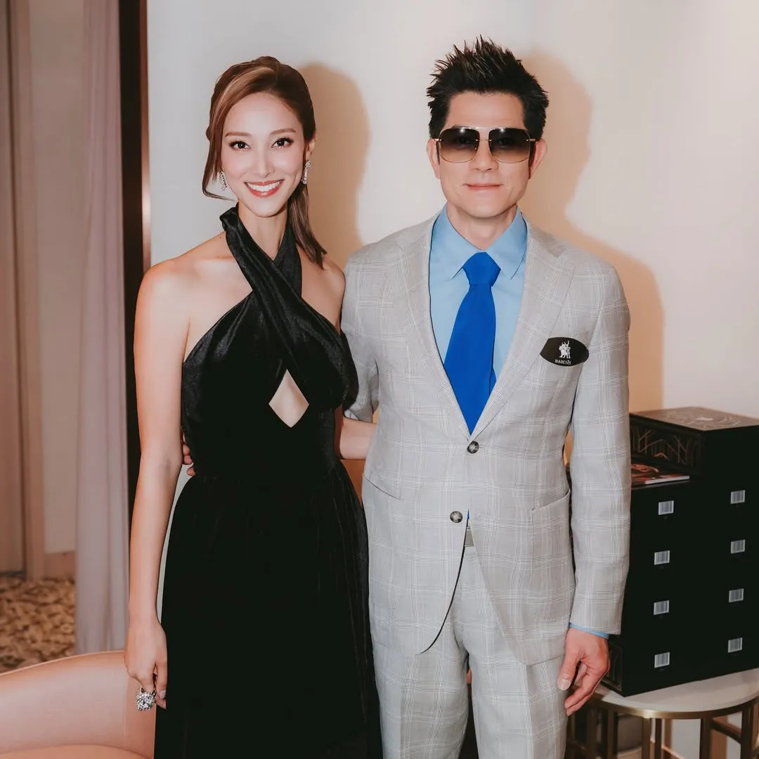 前港姐冠軍驚喜同框郭富城！與陳瀅一同火辣現身不似已為人母！