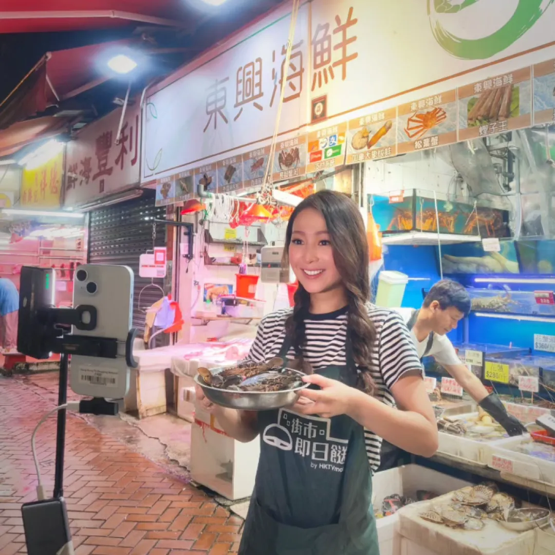 33歲前TVB女藝人離巢後投身街市賣蟹？入行10年重新由零開始  剖白心聲：很不容易