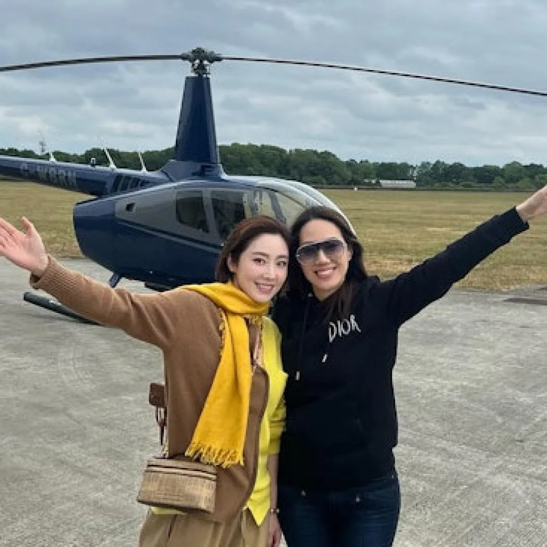 前TVB玉女張玉珊創業成億萬富婆！親自揸飛機富豪男友、甄子丹一家做乘客