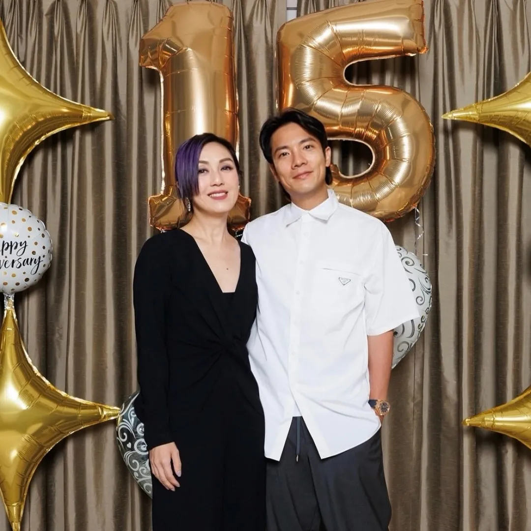 楊千嬅丁子高拍拖18周年晒頭貼頭親密舊照！大爆當年被揭緋聞轉飛首爾的愛情故事！