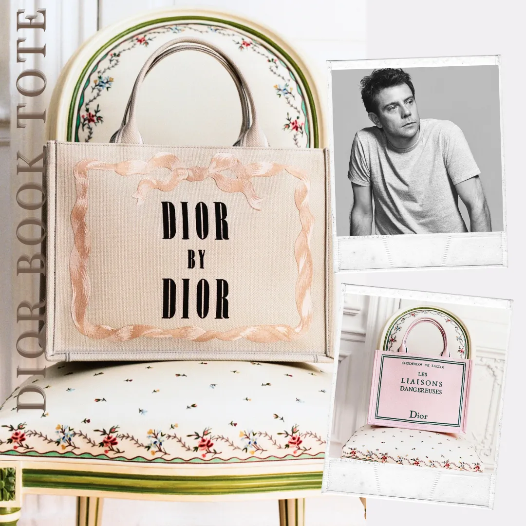 新版Dior Book Tote登場！Jonathan Anderson上任後首度釋出新Dior設計預覽