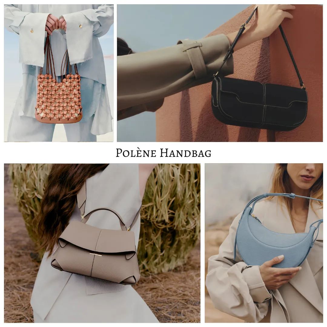 【Polène手袋推薦】馬鞍包/法棍包…法國小眾品牌Polène必買手袋10款！Lisa凱特王妃同款！