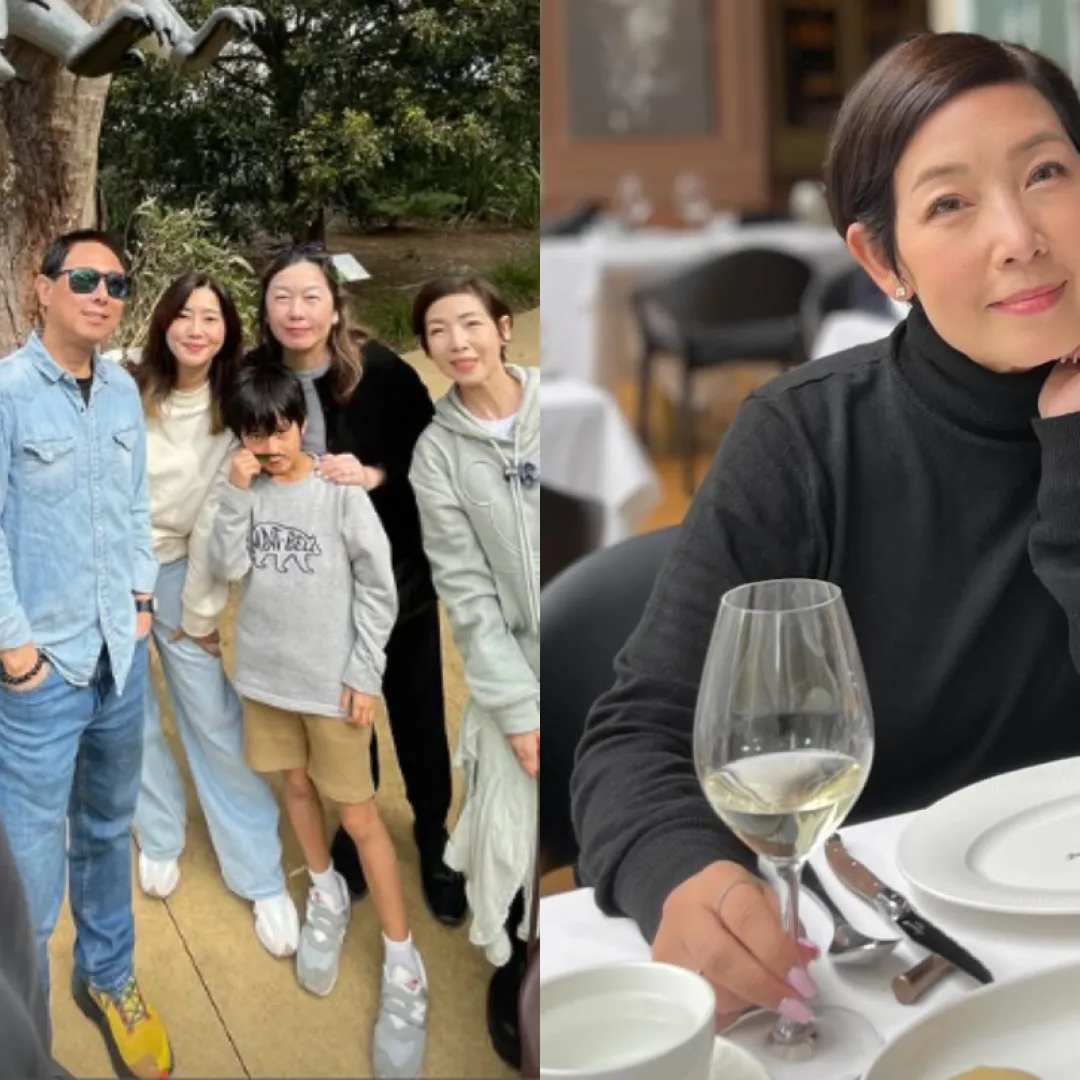 59歲黎芷珊與前男友全家同遊澳洲！分手12年後變親人！舊愛兒子暱稱揭露真實關係