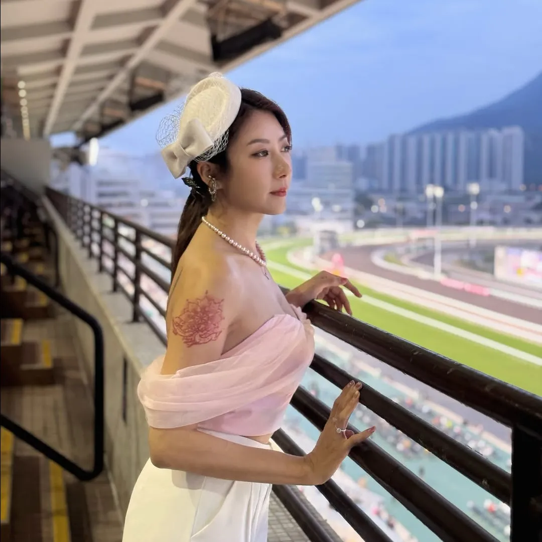 金剛舊愛陳蕊蕊婚後躋身上流富貴行頭出入馬場！轉型從商曾豪花6位數開酒吧財力驚人！