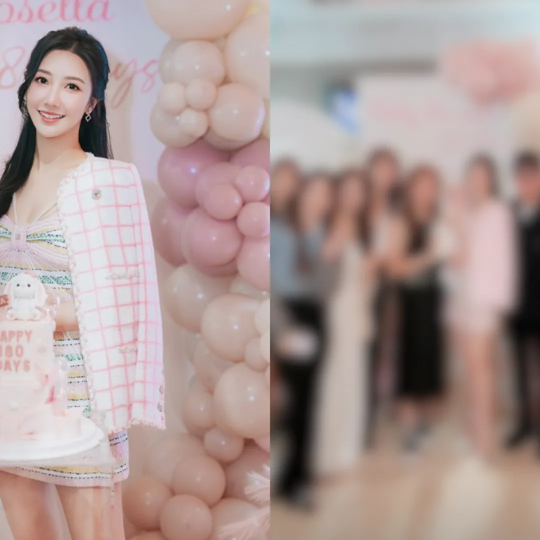 何依婷豪搞囡囡180日宴！狂收名牌極奢華！兩大高層到賀超畀面！