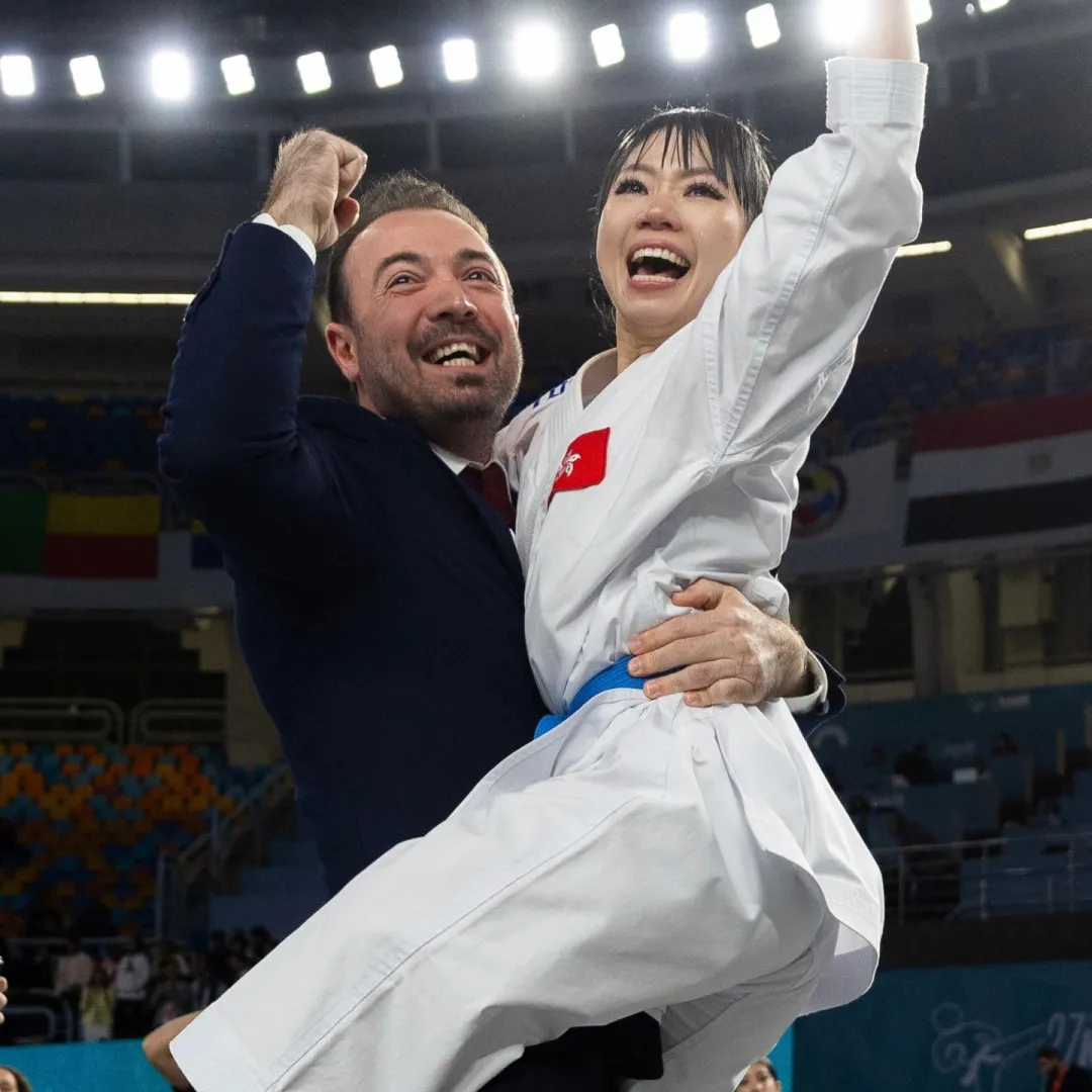 劉慕裳創歷史首奪世錦賽金牌  心繫大埔：「很想為香港災民 帶來一點好消息」