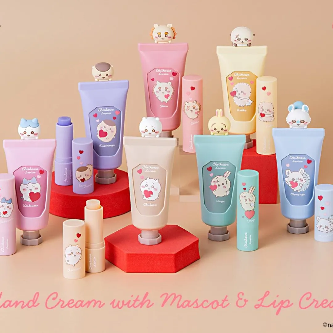 【屈臣氏有售】Chiikawa立體公仔護手霜登陸香港！HK$50起入手/愛心潤唇膏/聖誕交換禮物推介