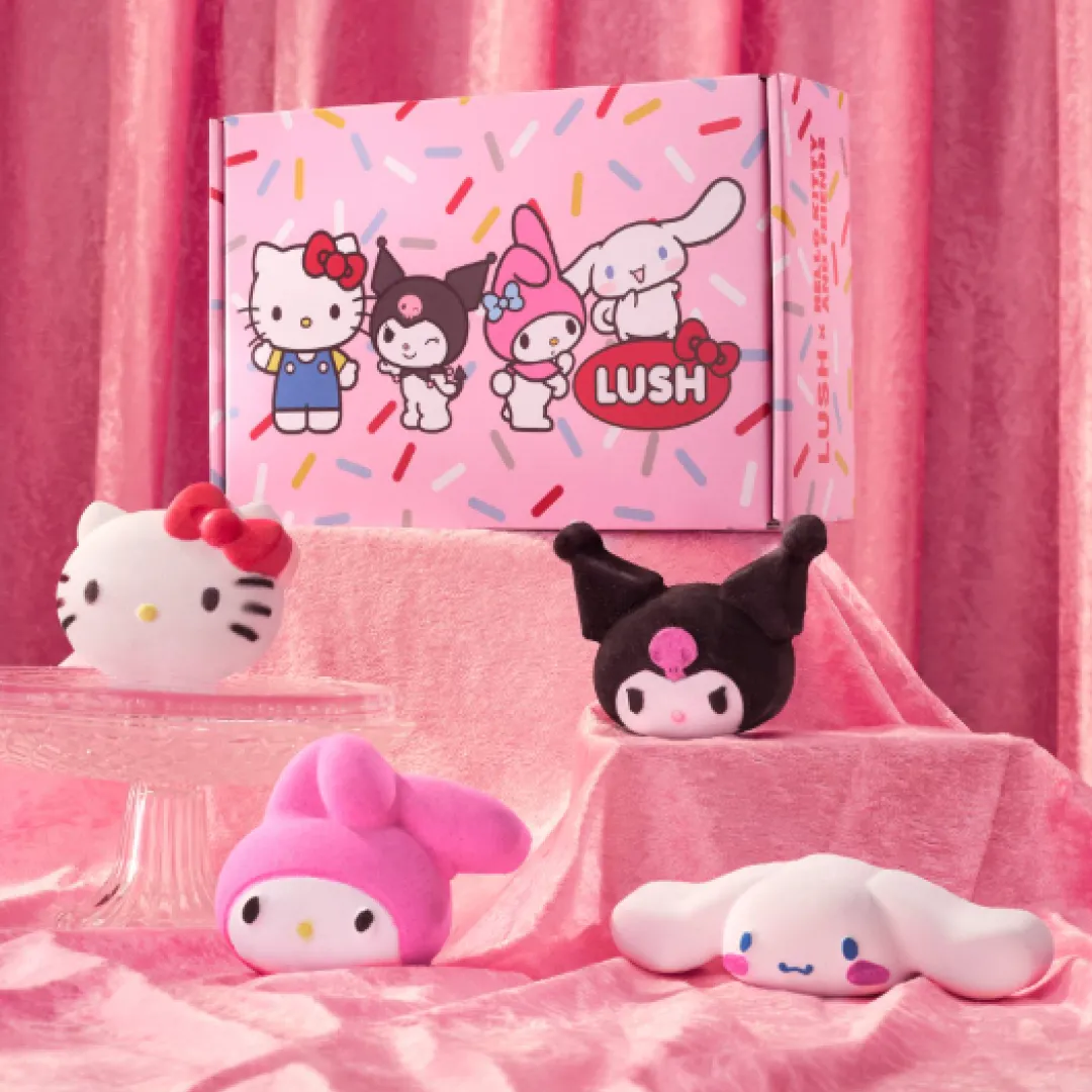 Lush × Sanrio禮盒半價！年度大劈價逾400款My Melody汽泡彈、雪天使魔法禮盒低至$25