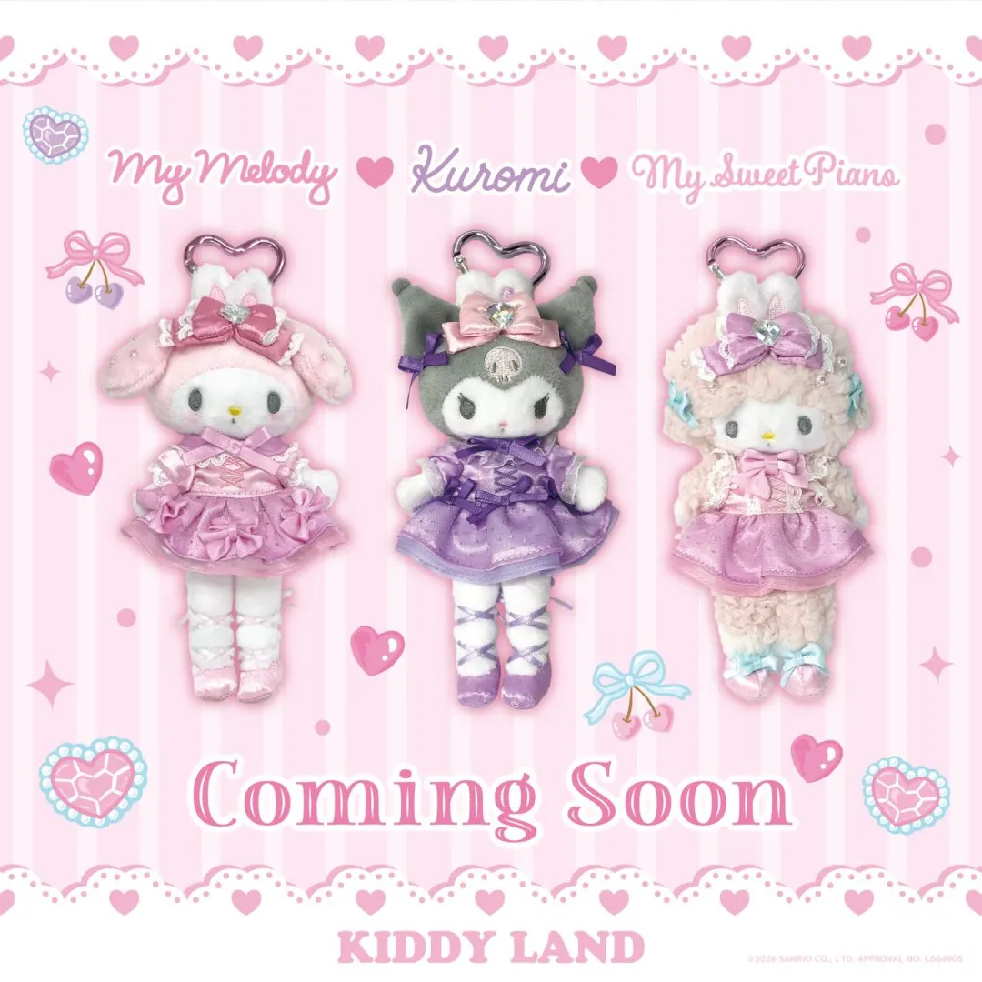 Sanrio新品｜長腿My Melody/Kuromi化身夢幻芭蕾舞者！限定緞帶兔耳「Bunnies Ballerina」系列曝光