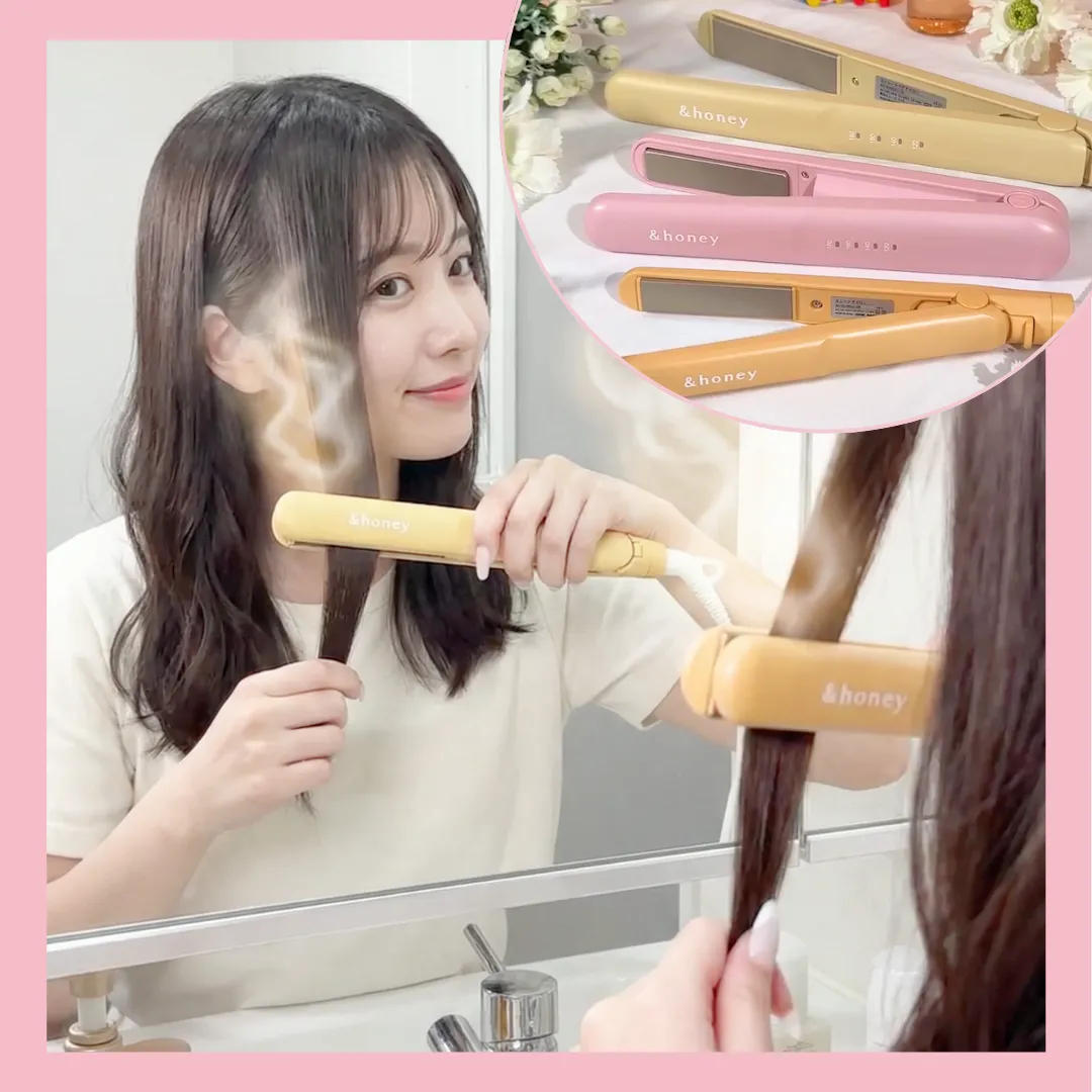 Donki瘋搶｜日本&honey首推「自帶香氣」直髮夾！夾完頭髮散發玫瑰蜂蜜甜香 不用$200入手