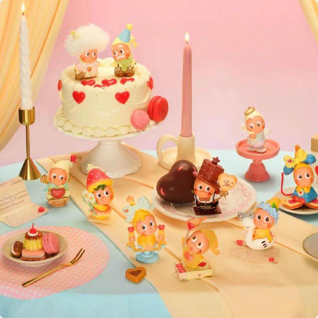 POP MART Twinkle Twinkle 星星人「怦然星動」系列！必搶超催淚「白頭偕老」款＋絕美婚紗公仔登埸