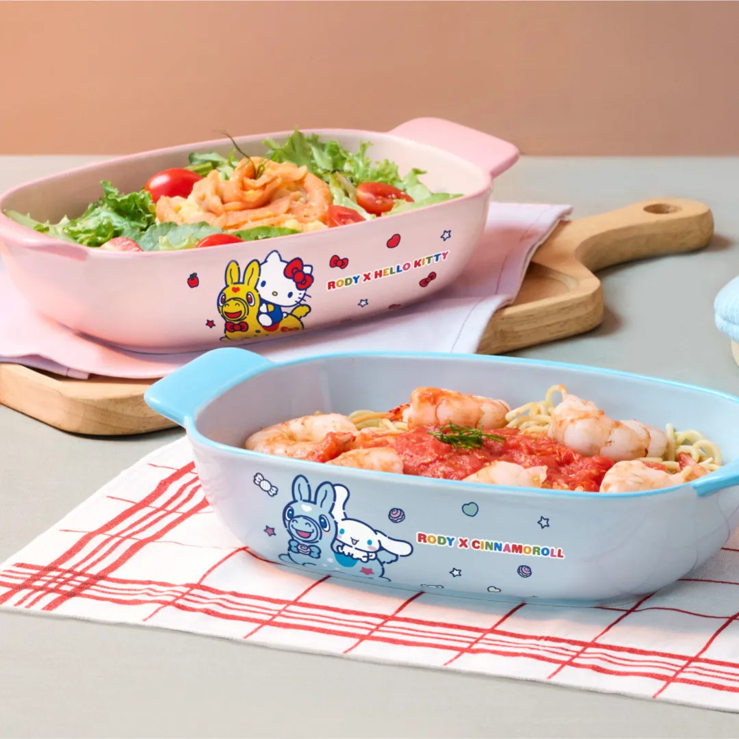 7-Eleven x Sanrio x RODY第二彈！Cinnamoroll / Hello Kitty全新陶瓷焗盤登場！(附免費換領方法)