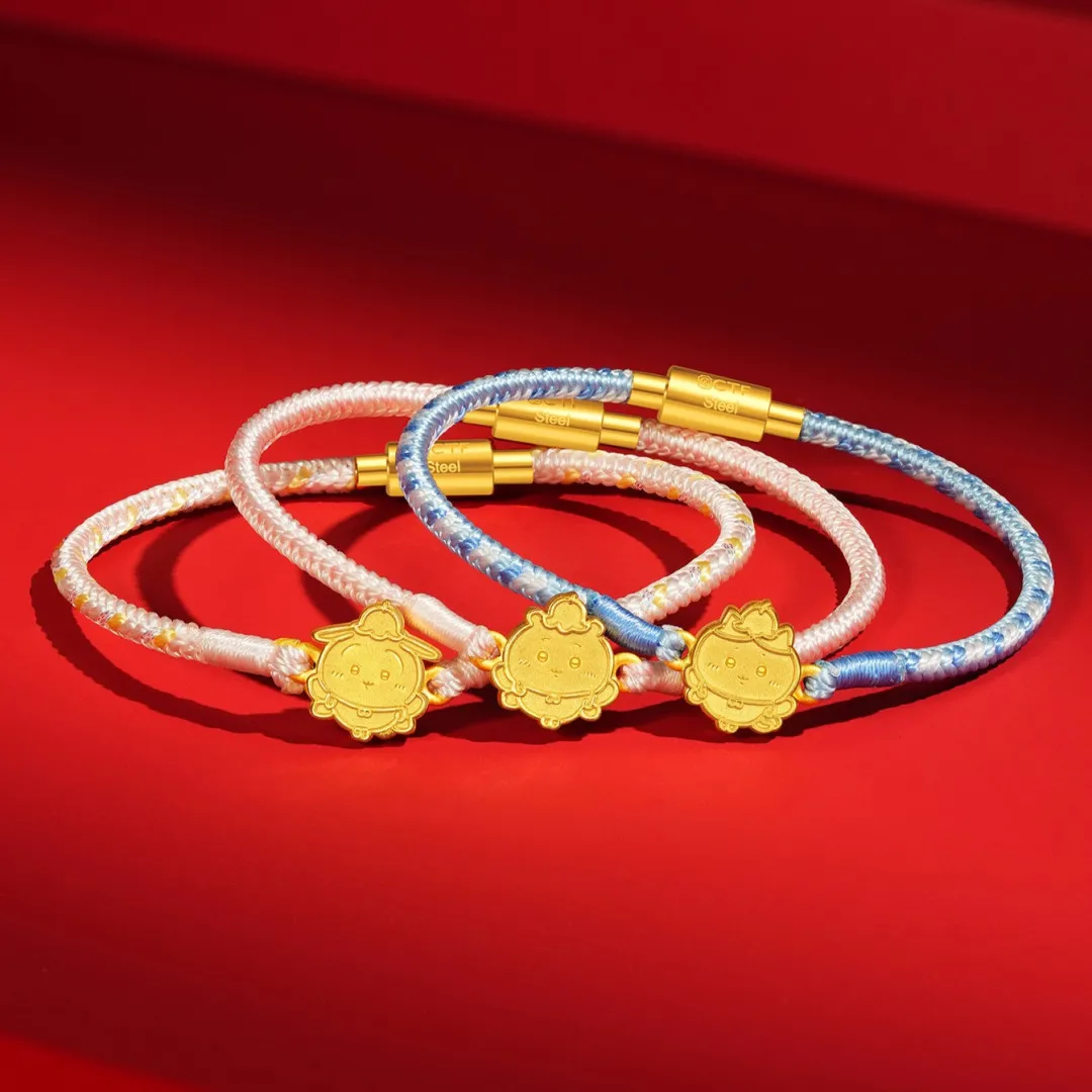 Chiikawa X 周大福第2彈聯名閃亮登場！拜年必戴小八貓、兔兔純金首飾/金牌掛件