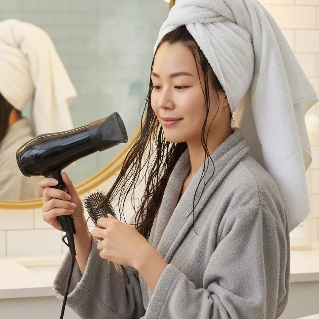 正確吹頭方法｜洗頭後不要毛巾包頭！小心頭皮變細菌溫床！日本專家教吹頭注意事項&黃金時間！