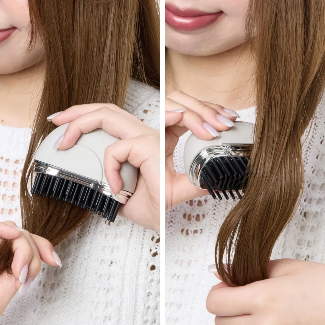實測一梳撫平毛躁？日本3COINS「無線電熱順髮梳」爆紅！做到直髮+C字內彎HK$110入手