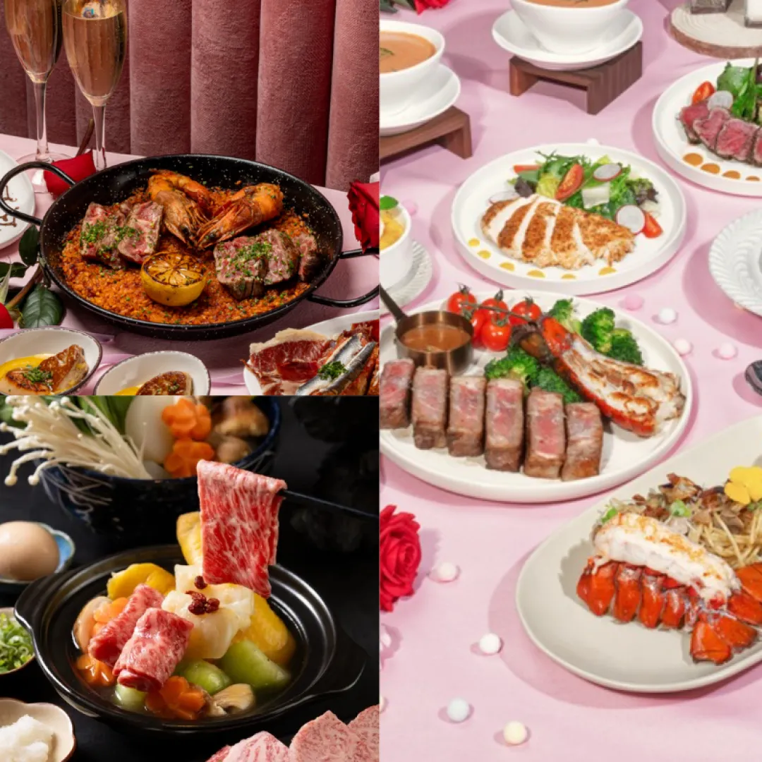 2026情人節餐廳推介｜20大浪漫約會餐廳：海景龍蝦Buffet/黑白大廚同款/$250起歎高質西餐