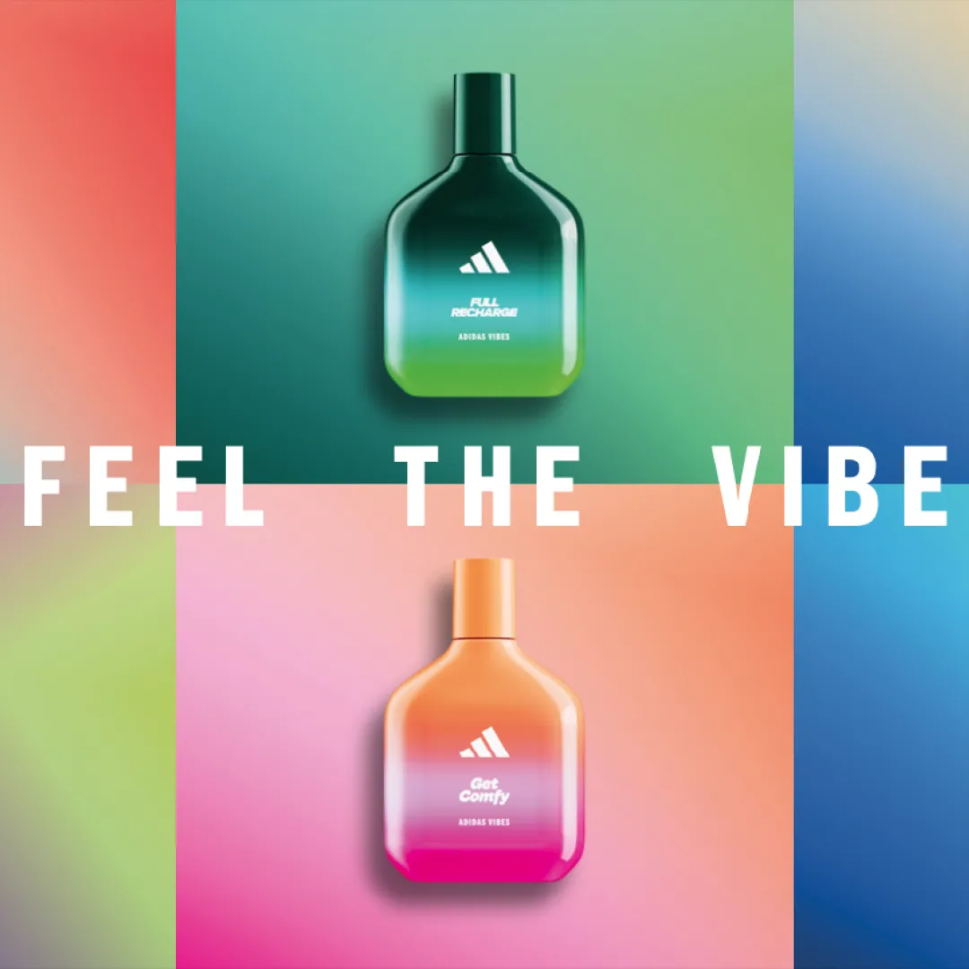 adidas全新「Vibes」香水系列登場！科學實證瞬間轉換好心情！6款專屬治癒香氣公開！