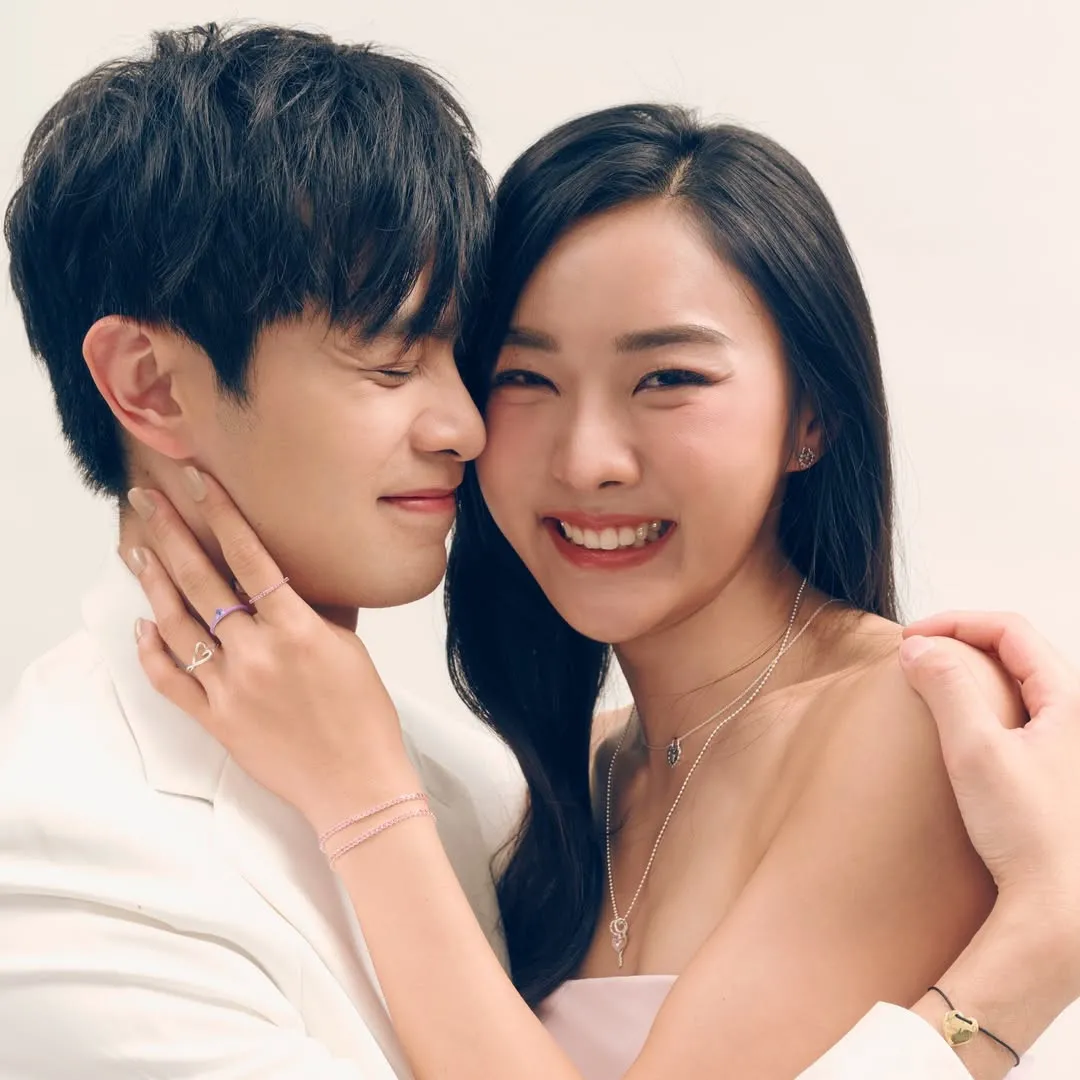 「跳高女神」楊文蔚幸福待嫁牙醫未婚夫 過大禮金飾鋪滿檯閃爆全場