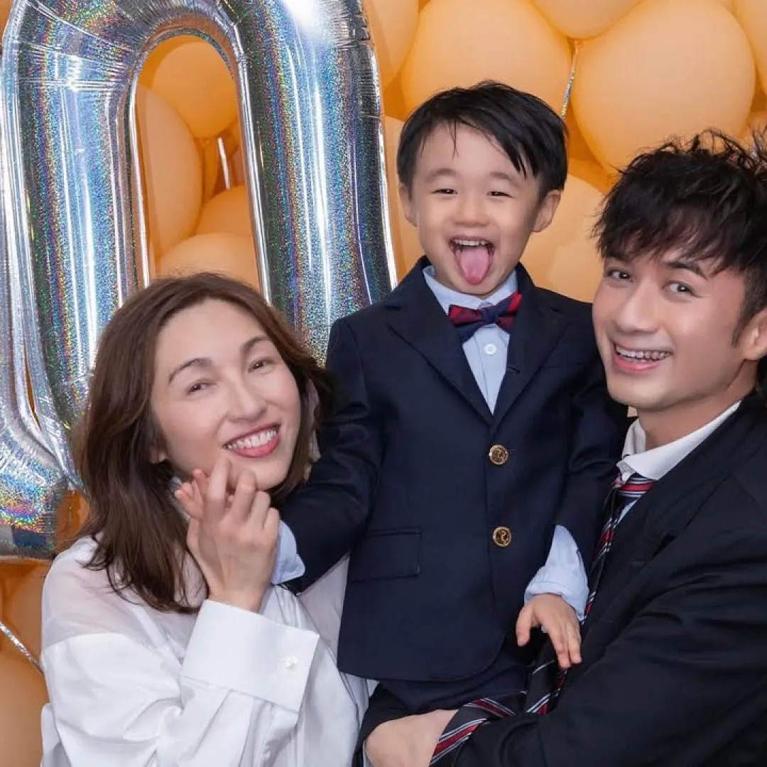 古巨基細仔與哥哥似足餅印！太太高齡產二胎後恢復神速狀態驚人！